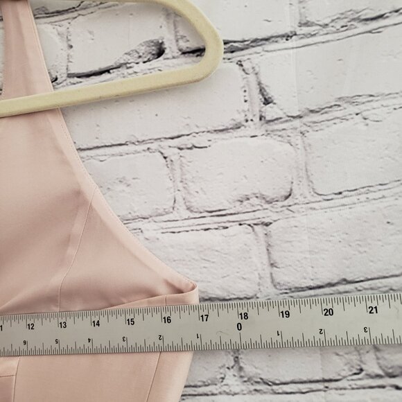 Halston Heritage Structured Halter Dress - Picture 6 of 16